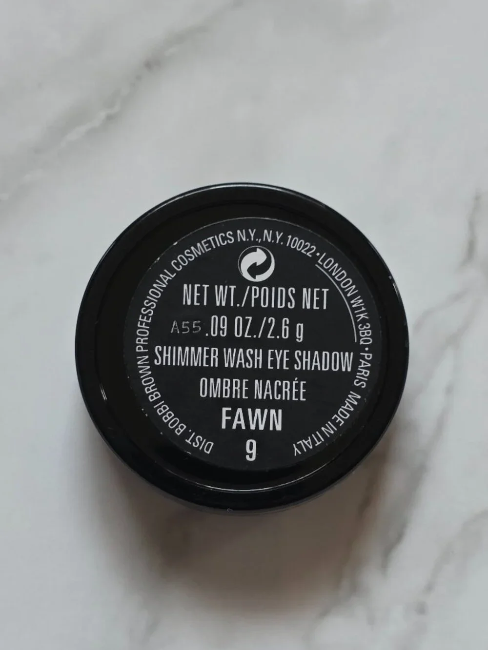 Bobbi Brown FAWN 9 Shimmer Wash Eye Shadow (0.09 oz.)